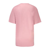 Vans Pink Cotton Women T-Shirt